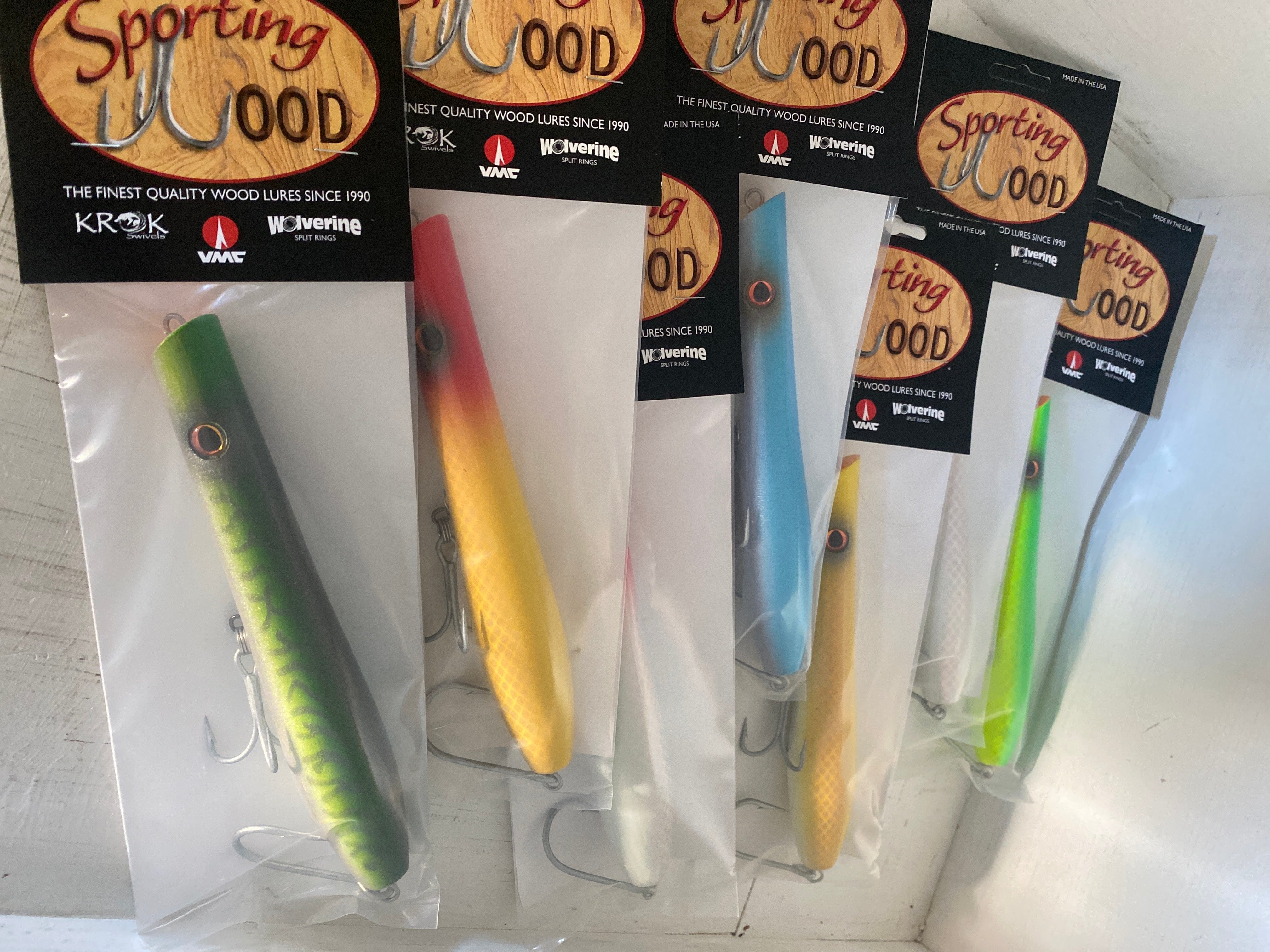 Sporting Wood Pencil Popper – Surfland Bait and Tackle