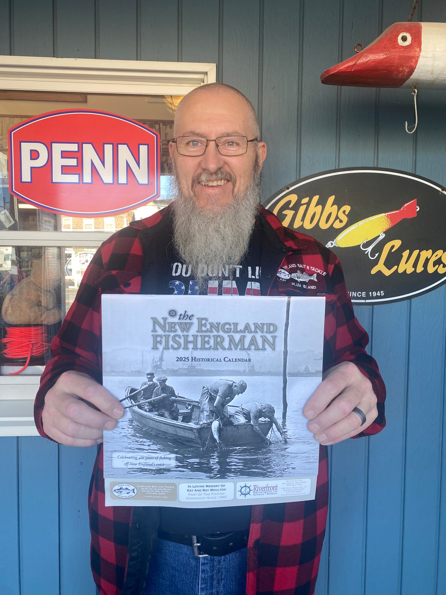 The New England Fisherman Calendar - 2025