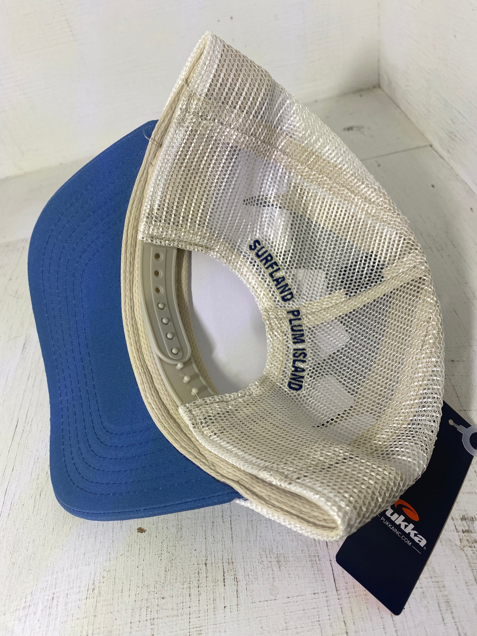 PUKKA Striper Mid-Crown Trucker Hat