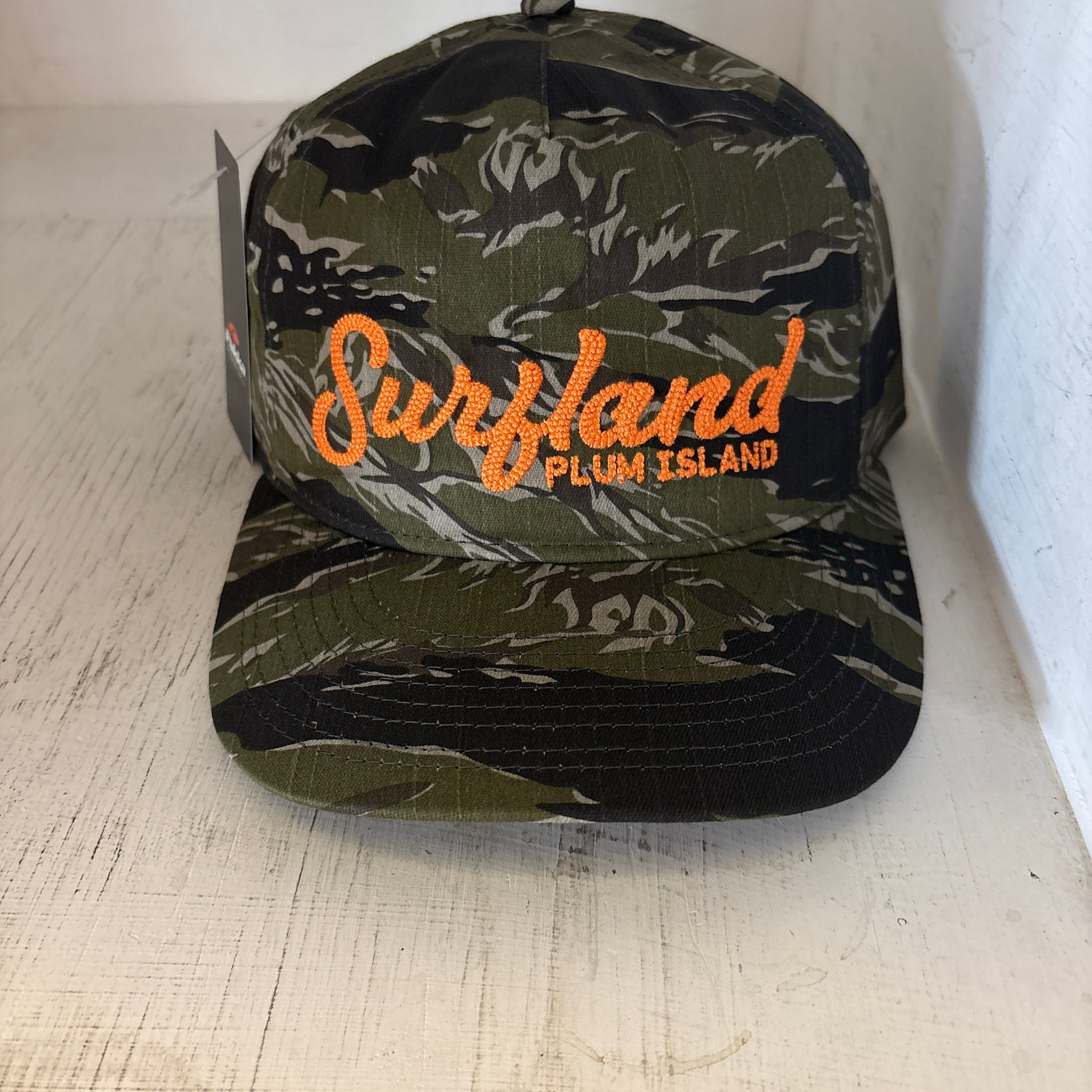 PUKKA Striped Bass Script Hat