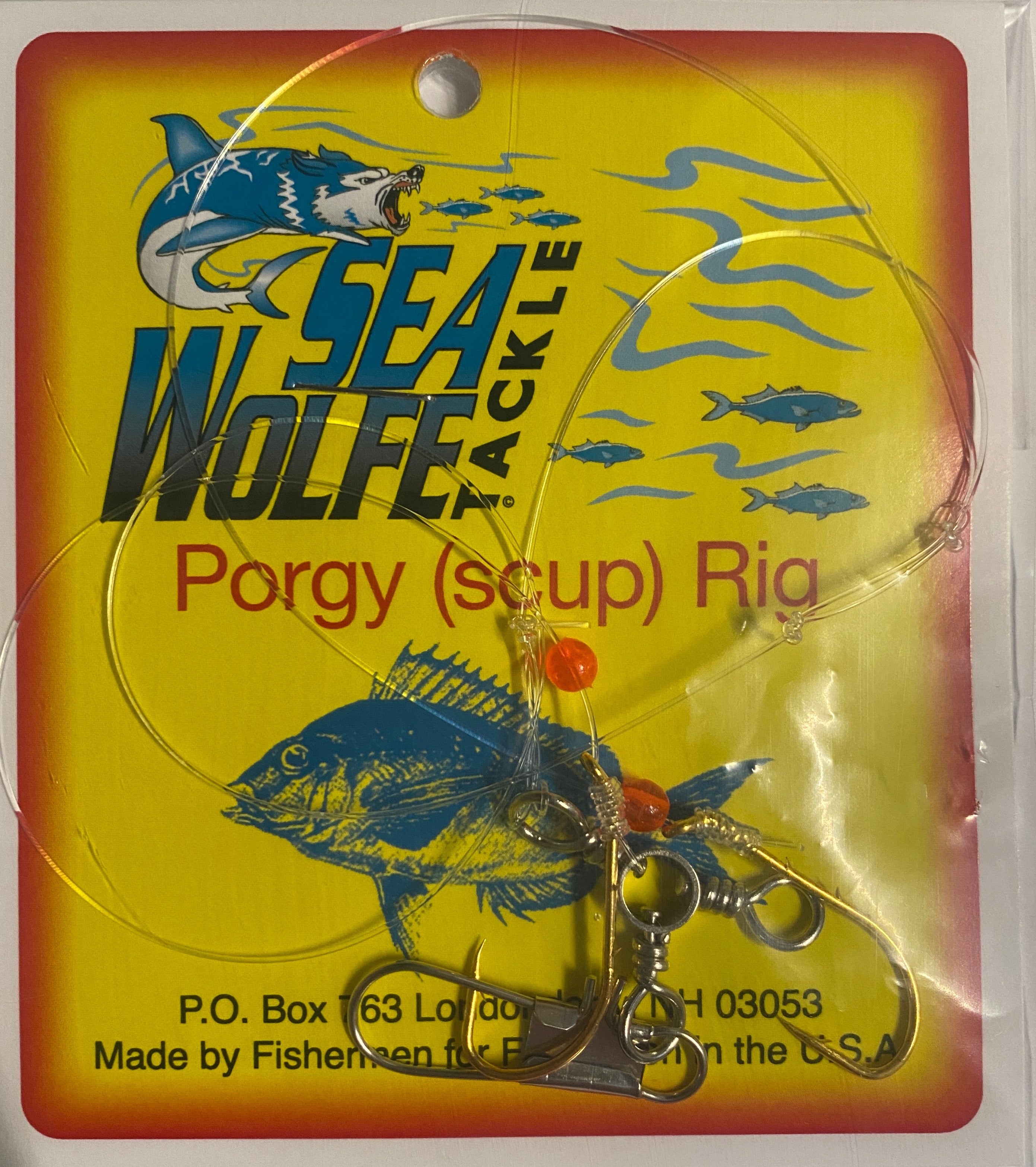 Sea Wolfe Porgy Rig – Surfland Bait and Tackle