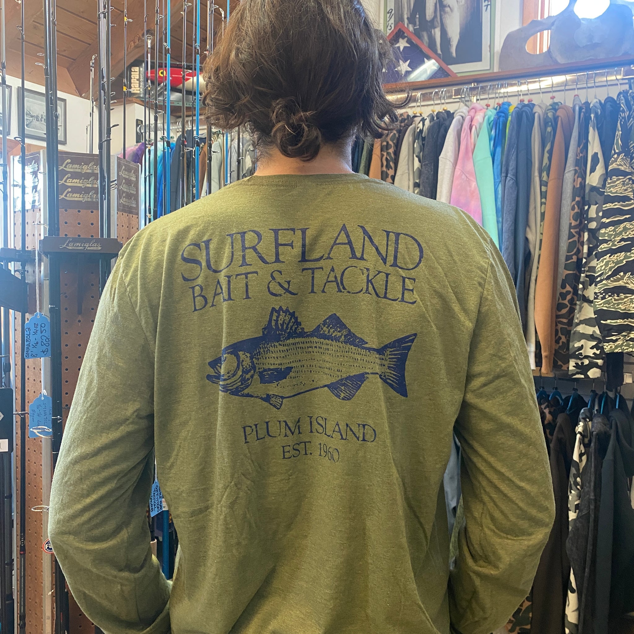 Surfland Gear - Long Sleeve District® Tri-Tee – Surfland Bait and