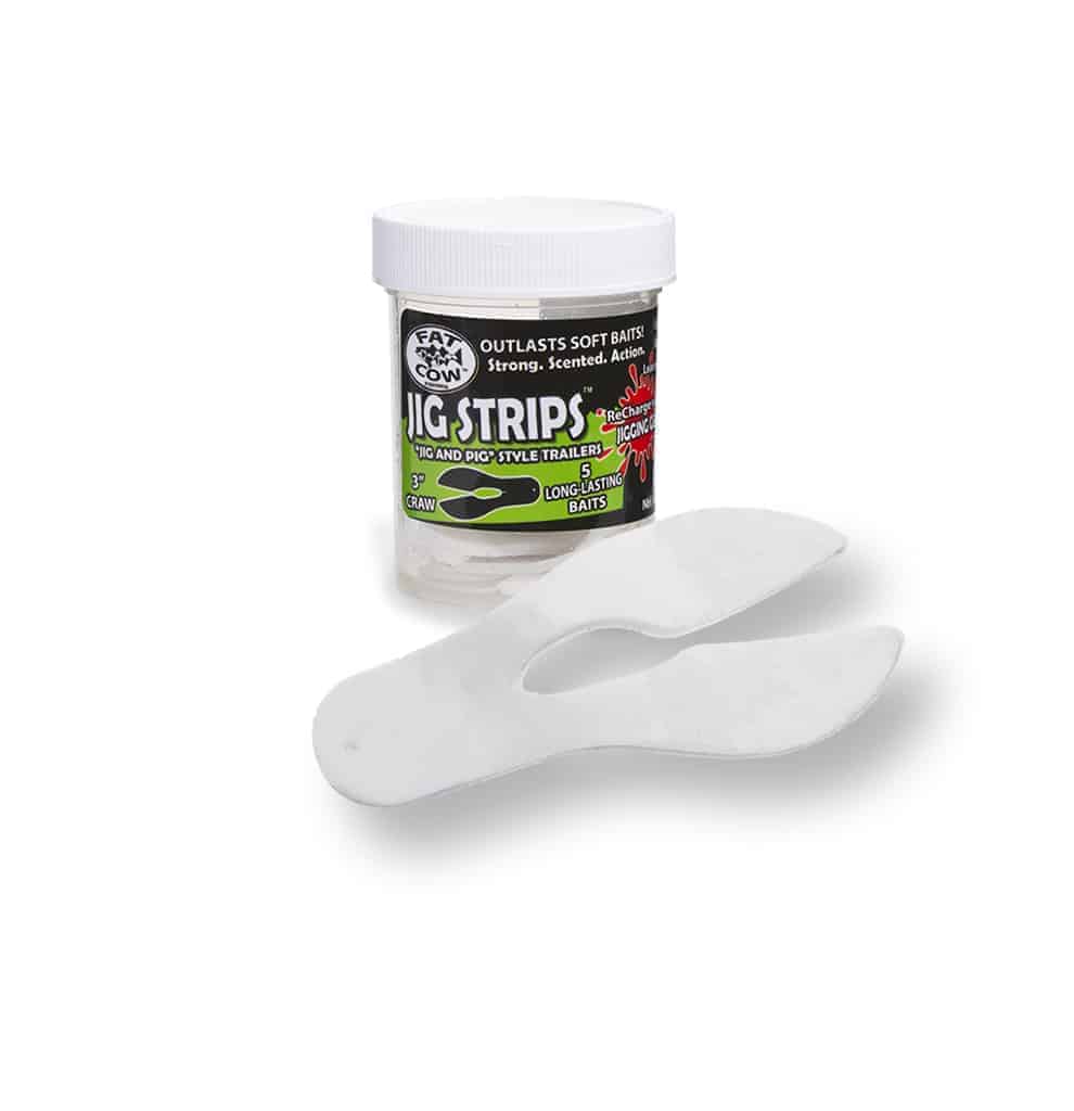 Fat Cow 3" Craw Trailer Jig Strips
