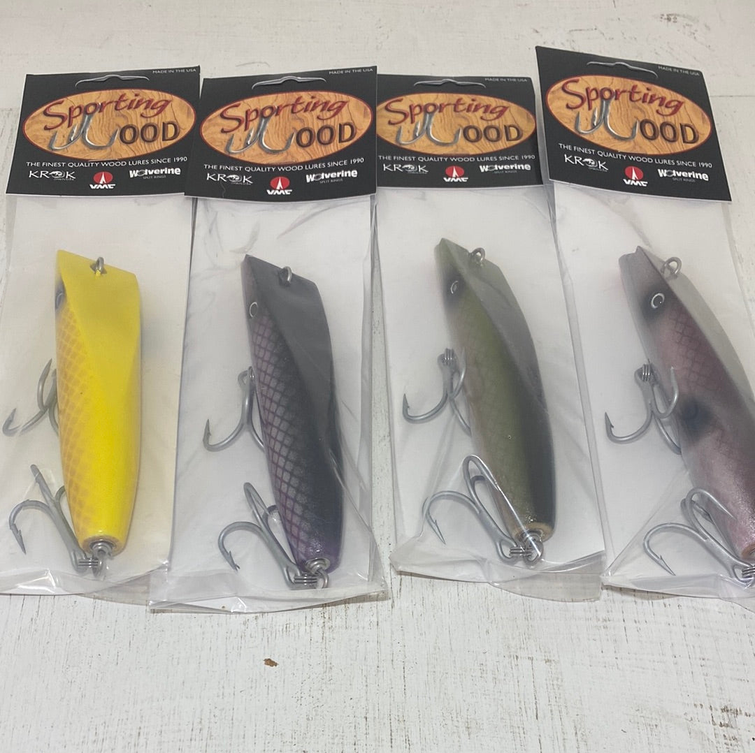 darter wood fishing lure Sporting Wood Junior Darter – Surfland Bait and Tackle