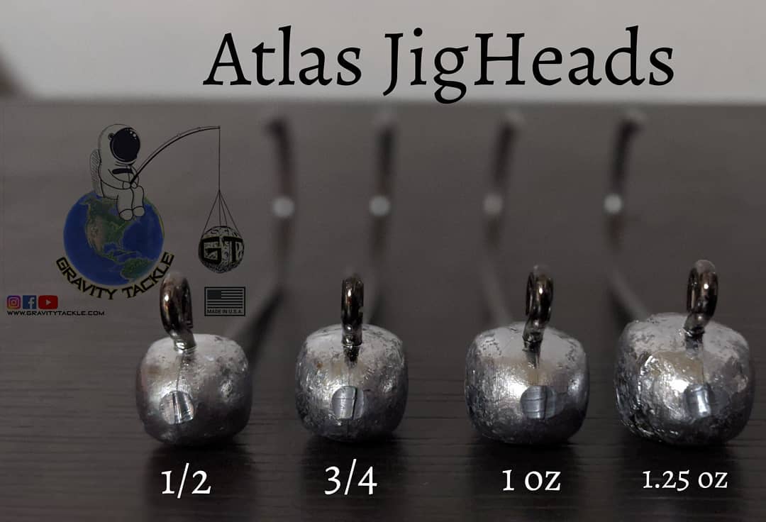 Gravity Tackle Atlas Jigheads