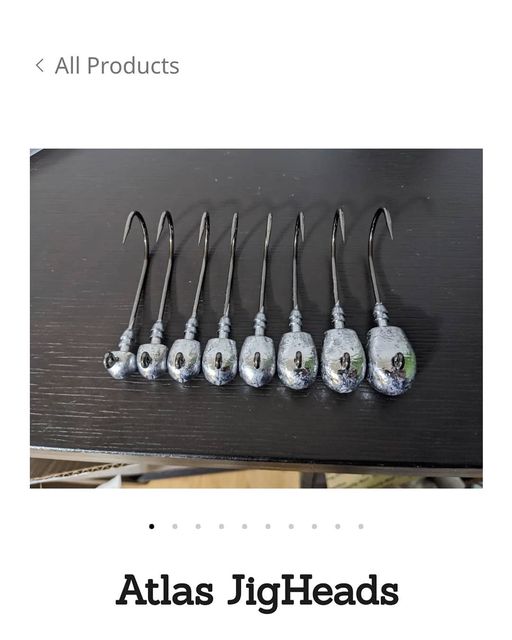 Gravity Tackle Atlas Jigheads