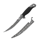 danco Tournament Plus Fillet, Boning & Bait Knives  Full Tang German G4116  Stainless-Steel Blades with Teflon Coating, Locking Sheath, Perfect for  Saltwater Fishing & Hunting (7 Fillet Knife) : : Sports