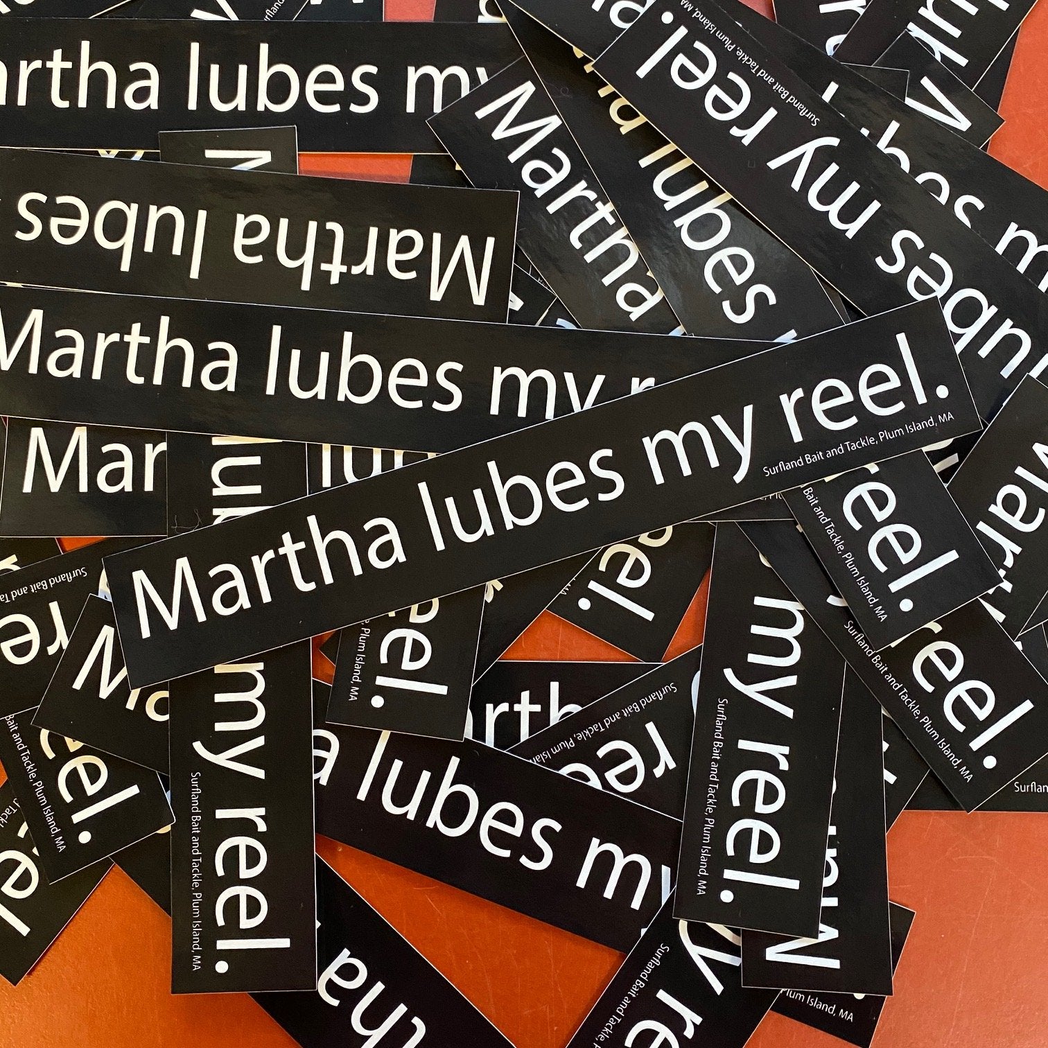 Surfland Swag - Martha Lubes My Reel Sticker