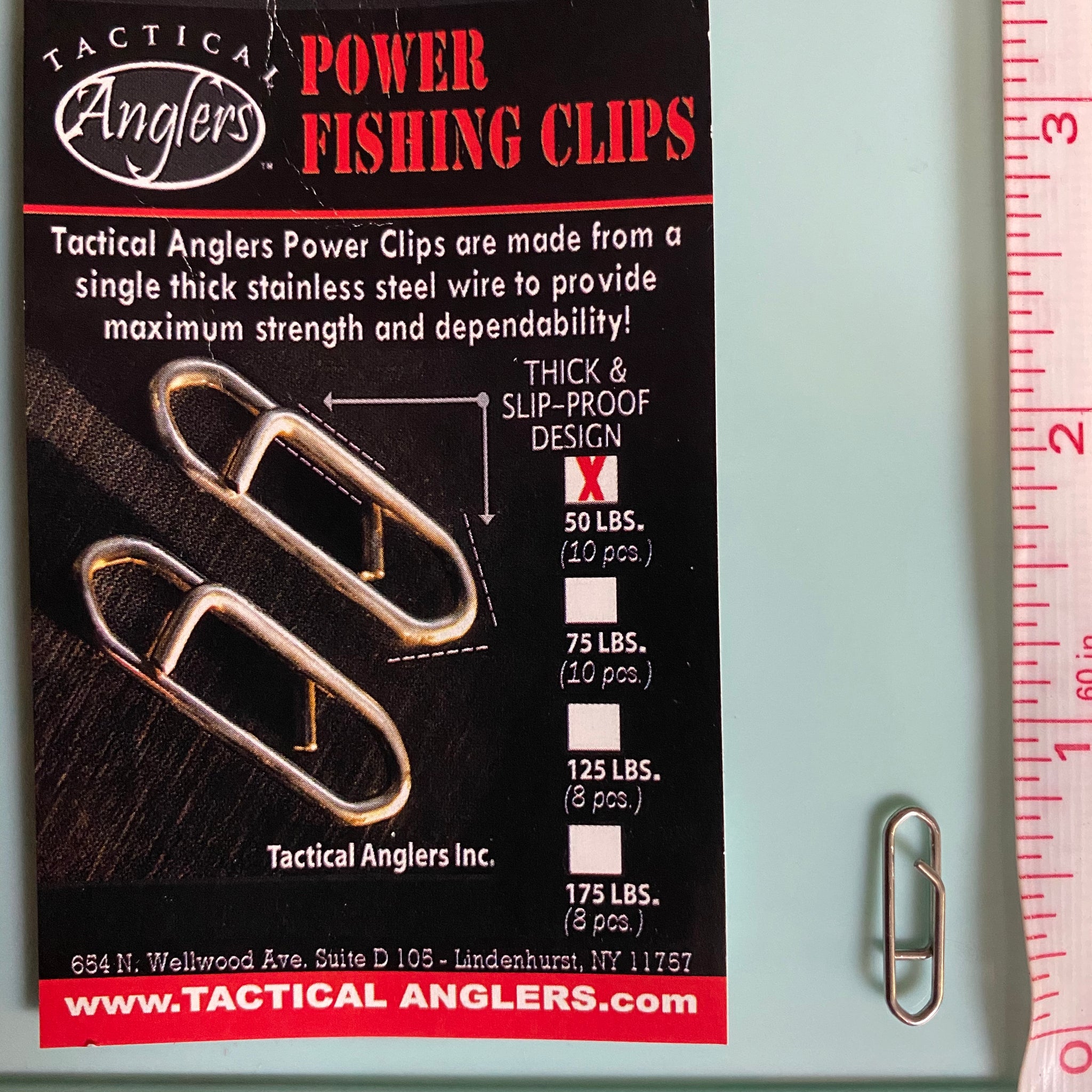 Tactical Anglers Power Fishing Clips - Multiple Sizes