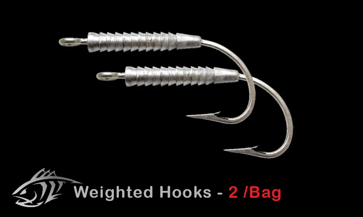 Lunker City Weighted Hooks – Surfland Bait and Tackle